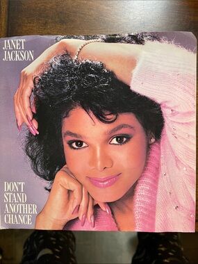 Janet Jackson 'Don't Stand Another Chance' – 1984 A&M Record Vinyl LP
